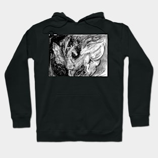 Pegasus - monochrome Hoodie